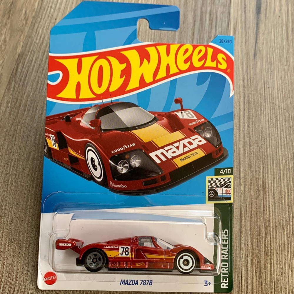 Hot Wheels Japanese Race Car Mazda 787B Red Retro Racer Hotwheels Mazda787B 2023